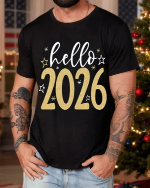 Hello 2026 New Year Gold...