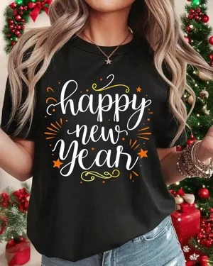 Happy New Year Lettering...