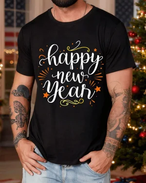 Happy New Year Lettering...