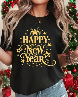 Happy New Year Star Burst...