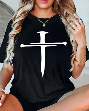 Nail Cross Christian Faith...