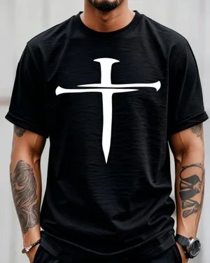 Nail Cross Christian Faith...