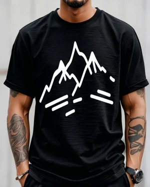 Mountain Outline Summer...