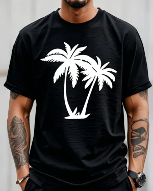 Tropical Palm Trees Summer...