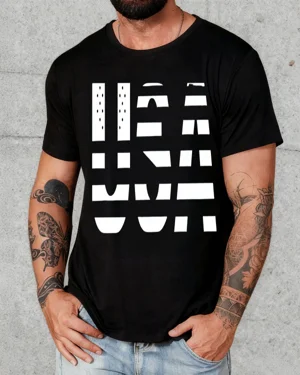 USA Flag Stripes Summer...