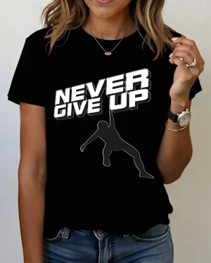 Never Give Up Climber...