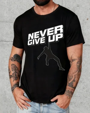 Never Give Up Climber...