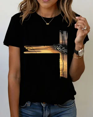 Wooden Cross with Jesus...