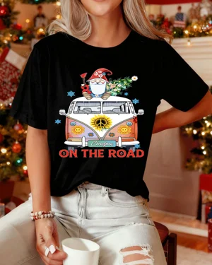 Christmas Gnome Van On The...