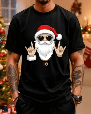 Christmas Cool Santa Hands...