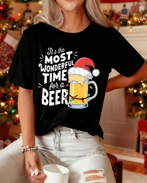 Christmas Beer Mug with...