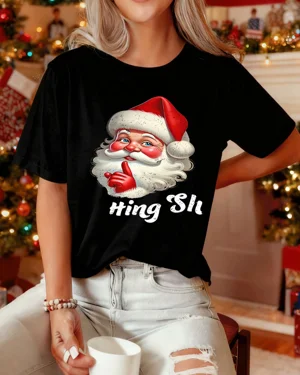 Christmas Santa Hing Shhh...