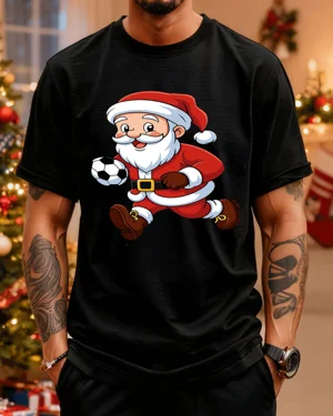 Christmas Soccer Santa...