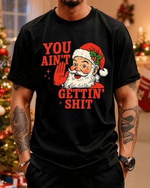 Christmas Santa Funny Quote...