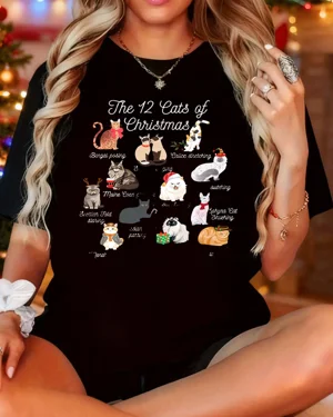 The 12 Cats of Christmas...