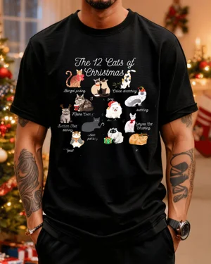 The 12 Cats of Christmas...