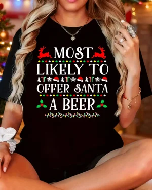 Most Likely to Offer Santa...