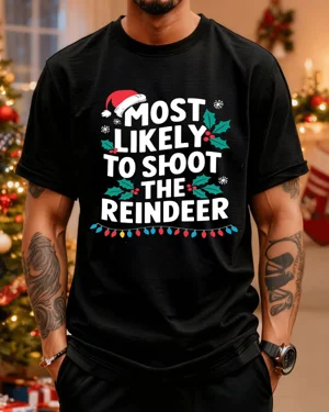 Christmas Santa Hat Holly...