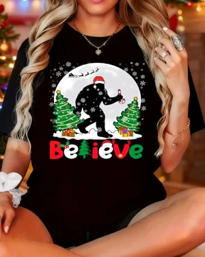 Christmas Bigfoot Believe...