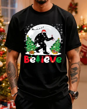 Christmas Bigfoot Believe...