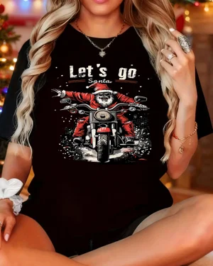 Christmas Santa Riding...