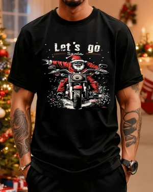 Christmas Santa Riding...