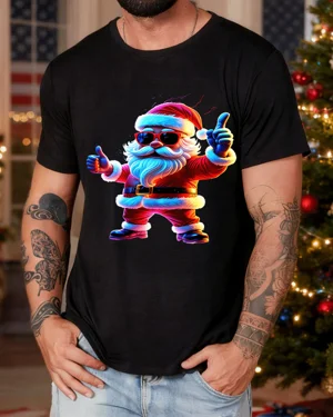 Christmas Santa Thumbs Up...