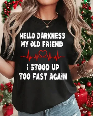 Christmas Hello Darkness...