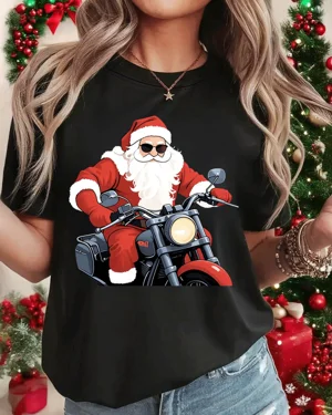 Christmas Santa Riding...