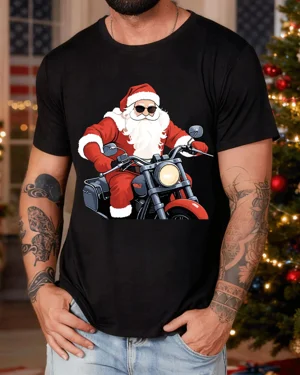 Christmas Santa Riding...