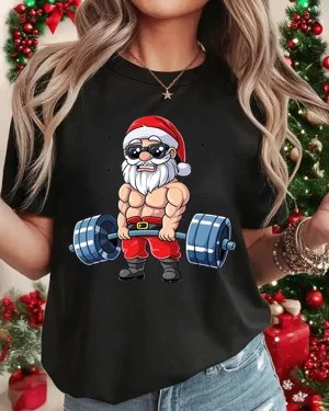 Christmas Muscular Santa...