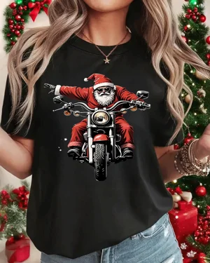 Christmas Santa Riding...