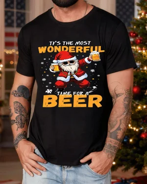 Christmas Santa with Beer...