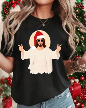 Christmas Jesus with Santa...