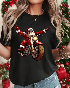 Christmas Santa Riding...