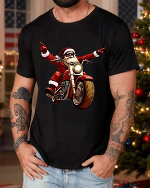 Christmas Santa Riding...