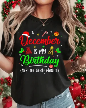 December Christmas Birthday...