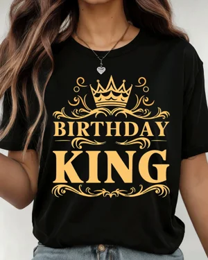 Birthday King Crown Graphic...