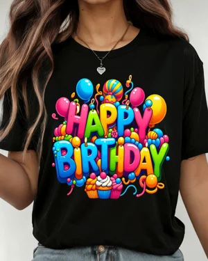 Happy Birthday Balloons and...