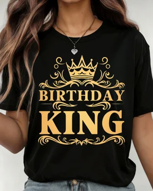 Golden Birthday King Crown...