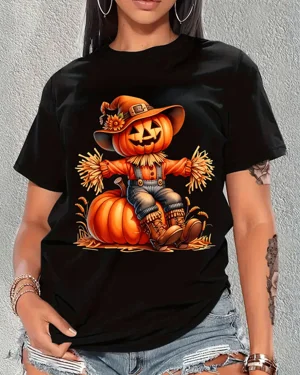 Pumpkin Scarecrow Halloween...