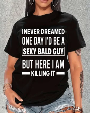 Sexy Bald Guy Killing It...