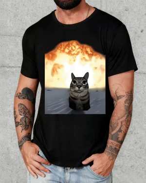 Cat With Fiery Explosion...