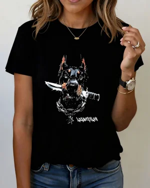 Guard Dog with Chain and...