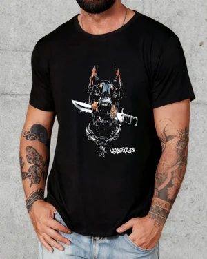 Guard Dog with Chain and...