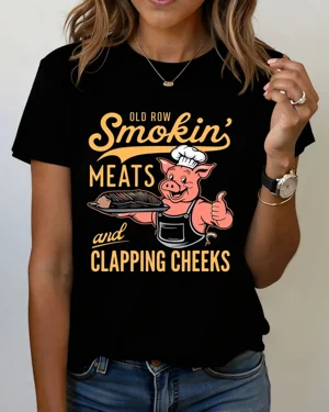 Old Row Smokin Meats Funny...