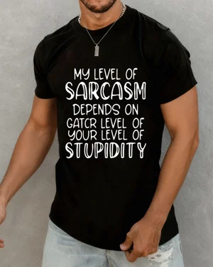 My Level of Sarcasm Depends...