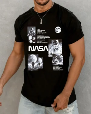 NASA Astronauts on Moon and...