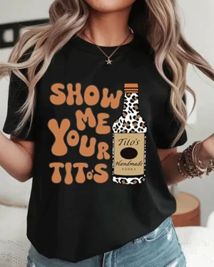 Titos Vodka Leopard Print...
