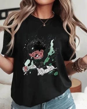 Bandaged Fighter with Fiery...